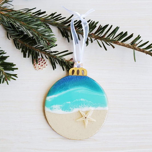 Beach Art Ornament