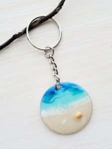 Sand & Sea Keychain