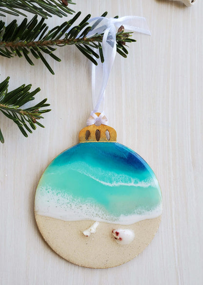 Beach Art Ornament